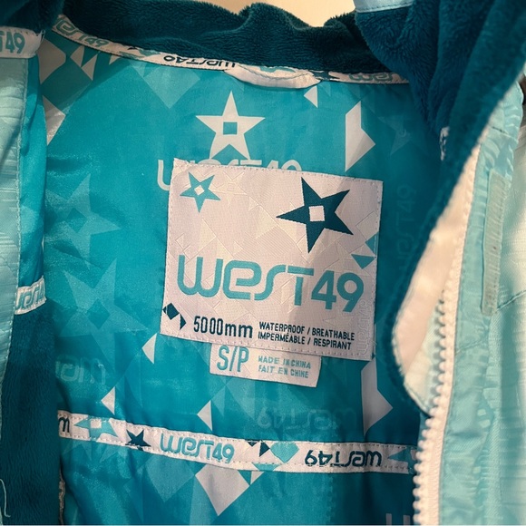 Blue ombre ski jacket - west 49 - Picture 3 of 7